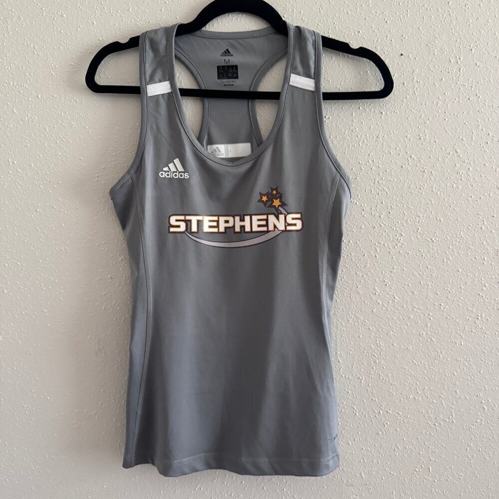 NWT Adidas Climacool Stephens Gray Tank Top Size M